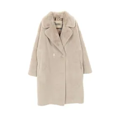 ヘルノ Herno エコファー ダブルブレスト ベージュ その他 エコファー コート レディース Used A