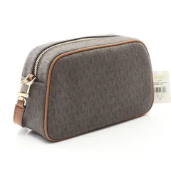 マイケルコース Michael Kors ショルダーバッグ JET SET ジェットセット スモール 32F5GJ6C5B252 ブラウン/エイコーン PVCコーティングキャンバス レザー ジェットセット スモール クロスボディバッグ