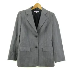 コースマイケルコース テーラードジャケット アウター ストレッチ レディース T8サイズ グレー KORS MICHAEL KORS 【中古】