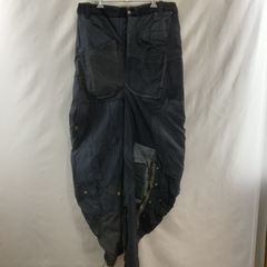 TAREET SS25 “LAPATO” PANTS BLK DYEING　タリート パンツ　変形　黒　32サイズ【K0230-005】　211