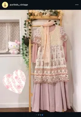 プーリババ ヴィンテージ森ガール必須アイテム コーディネートセット はぐみ깔 蒼井 優 y2k