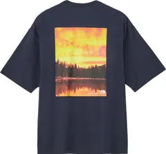 ザ・ノース・フェイス THE NORTH FACE アウトドア ショートスリーブヨセミテシーナリーティー YOSEMITE メンズ レディース 半袖Tシャツ ハーフスリーブ トップス ウェア UVケア ビッグシルエット  NT32436 UN アーバンネイビー