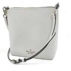 ケイトスペード KATE SPADE 2WAY バッグ ハンド ショルダー バッグ ホワイト 白系 レザー 