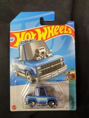 MATTEL HOTWHEELS TOONES 4/5 HHF04 TOON'D '83 CHEVY SILVERADO/ブルー 104/250