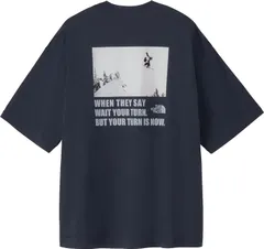 ザ・ノース・フェイス THE NORTH FACE アウトドア ショートスリーブフリーライドティー メンズ レディース 半袖 グラフィックTシャツ トップス 速乾 コットン 綿100 普段着 バックプリント イージーケア  NT8253 UN アーバンネイビー