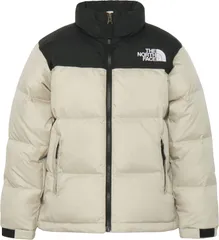 ザ・ノース・フェイス THE NORTH FACE アウトドア キッズ ヌプシジャケット 子供服 ダウン アウター 上着 撥水 防寒 秋冬 キャンプ 外遊び 通学 公園 収納袋付き 親子コーデ 持ち運び ロゴ入り  NDJ92531 FI フォッシルアイボリー