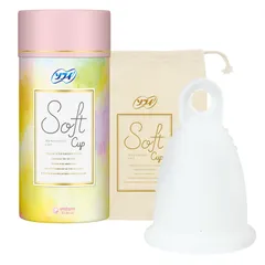 ソフィ Sofy 【月経カップ】 ソフトカップ 初心者でも使いやすいやわらかい素材 生理用品 (本体1個、ポーチつき) 経血カップ のサムネイル