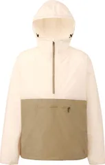 ザ・ノース・フェイス THE NORTH FACE アウトドア コンパクトアノラック Compact Anorak メンズ ハーフジップ ウインドブレーカー トップス ウェア フード ロゴ 撥水 防風 ポケット 静電ケア  NP WC ホワイトデューン×クラシ