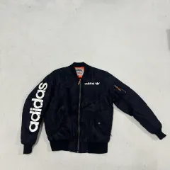L アディダス ブラック ブルゾン ジャケット 1216-3
