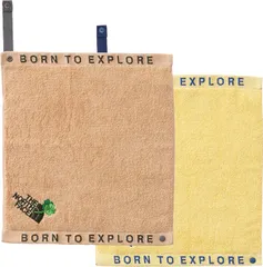 ザ・ノース・フェイス THE NORTH FACE アウトドア ネイチャーダイハンドタオルセット ベビー NATURE DYE HAND TOWEL SET ベビー ハンドタオル タオル 2枚セット 抗菌 保温 簡易スタイ  NNB CC クローバーCフラワー