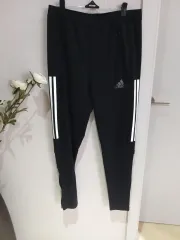 アディダス 3本線 サッカー Aeroready トレーナー ズボン L