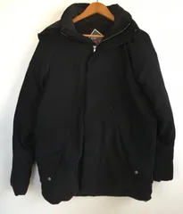 WORKMAN フィールドコア フレイムテック 洗えるフュージョンダウンモンスターパーカー メンズ M ブラック 3032202512130016