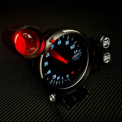 80mm タコメーター 7色切替 追加メーター 回転数 rpm GR86 ZN6 ZN8 RX-8 ZC32S ZC33S S2000 シビック 水温計 油温計 油圧計 ブースト