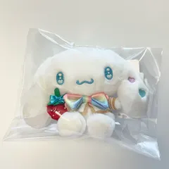 サンリオ シナモロール いちご新聞 50周年 記念 マスコット ぬいぐるみ キーホルダー