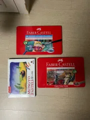 FABER-CASTELL 色鉛筆 + ムーン パステル 3種