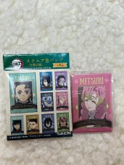 鬼滅の刃 甘露寺 蜜璃 スクエア缶バッジ