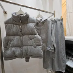 (サンプル特価) 107 3点セット - ブラック グレー 栗色 アイボリー