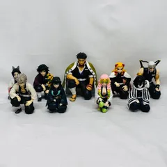 鬼滅の刃 柱合会議 ちょこのせ 9体 まとめ セット プレミアム フィギュア / 冨岡義勇 胡蝶しのぶ 煉獄杏寿郎 宇随天元 甘露寺密璃 時透無一郎 伊黒小芭内 不死川実弥 悲鳴嶼行冥