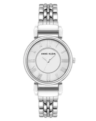 Anne Klein Women's AK-2159SVSV Silver Stainless-Steel Japanese Quartz Fashion Watch [シルバー]
