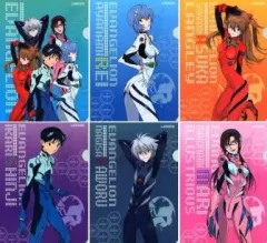 【中古】クリアファイル 全6種セット A4クリアファイル 「ヱヴァンゲリヲン新劇場版：Q」ローソンエヴァンゲリオンキャンペーン(2012)