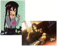 【中古】クリアファイル 中野梓+秋山澪＆琴吹紬 A4描き下ろしクリアファイルセット 第9弾 「けいおん!!」