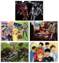 【中古】クリアファイル MBSアニメフェス2014 A4クリアファイル5枚セット
