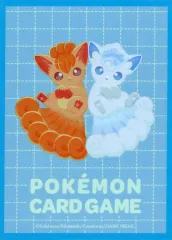 【中古】サプライ ポケモンカードゲーム デッキシールド(スリーブ) にたものどうし ロコン＆アローラロコン ポケモンセンター限定