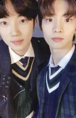 【中古】コレクションカード(男性) The Boyz/Q(キュー)・NEW(ニュー)/衣装黒/CD「The First」(Live Ver.)封入特典フォトカード