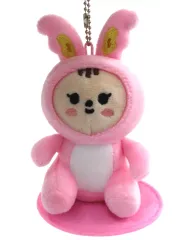 【中古】ぬいぐるみマスコット・ぬいぐるみバッジ JJONGTORAM(ジョンハン) マグネットプラッシュキーリング 「MINITEEN」