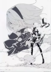 【中古】クリアポスター A3クリアポスター 2B(白黒) 「一番くじ NieR：Automata Ver1.1a -人類に栄光あれ-」 F賞