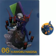 【中古】クリアファイル 渚カヲル A4クリアファイル・ステッカーセット 「一番くじ エヴァンゲリオン2020」 G賞