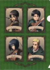 【中古】クリアファイル キービジュアル(Season2) A5クリアファイル 「進撃の巨人 in JOYPOLIS -Season3- 第2弾」 カーニバルゲーム 中当たり景品