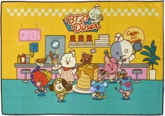 【中古】雑貨 アートバスタオル 「一番くじ BT21 Diner」 ラストワン賞