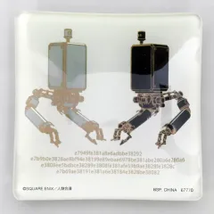 【中古】皿・ボウル ポッド042＆ポッド153 ガラスプレート 「一番くじ NieR：Automata Ver1.1a -人類に栄光あれ-」 G賞