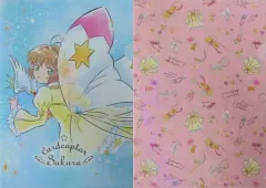 【中古】クリアファイル お裁縫柄 A4クリアファイル2枚セット 「カードキャプターさくら クリアカード編×ITS’ DEMO」