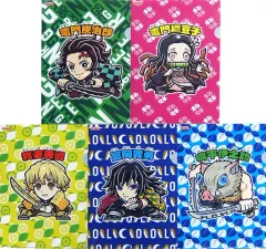 【中古】クリアファイル 集合 オリジナルクリアファイル5枚セット 「鬼滅の刃×LOTTE」 ロッテのガムでオリジナルグッズが当たる!キャンペーン C賞当選品