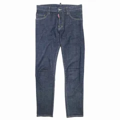 極美品 19aw ディースクエアード DSQUARED2 Skater Jean スケーター デニム パンツ ジーンズ ジーパン Gパン ボトムス ストレッチ S74LB0563 サイズ46 インディゴ ブルー メンズ/