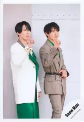 【中古】生写真(ジャニーズ) Snow Man/宮舘涼太・向井康二/膝上/シングル「オレンジkiss」MV＆ジャケ写オフショット/公式生写真