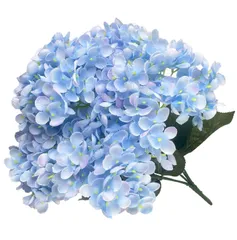 【在庫セール】アジサイ 紫陽花 造花 5頭 シルクフラワー 初夏 あじさい アートフラワー DIY花材 撮影道具 人工花 ギフト お祝い 花束 オフィス 喫茶店 部屋飾り インテリア