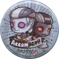 【中古】バッジ・ピンズ 白黒無常 オリジナル缶バッジ 「Identity V 第五人格×セブンイレブン」 対象商品購入特典