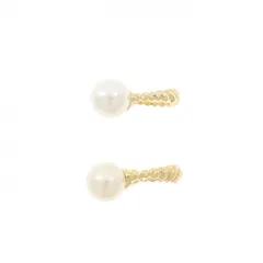 4゜C アコヤパール イヤーカフ 5.6mm