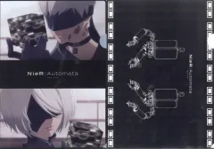 【中古】クリアファイル 2B＆9S/ポッド042＆ポッド153 A4クリアファイルセット 「一番くじ NieR：Automata Ver1.1a -人類に栄光あれ-」 H賞