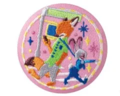 ディズニー Disney Characters 刺繍缶バッジ ビスケット2 ズートピア