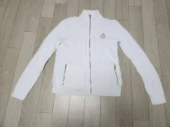 ラルフローレン ケーブル ニット 白 ジップアップ カーディガン