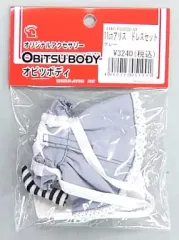【中古】ドールアクセサリー 11cm用 アリス ドレスセット(グレー)