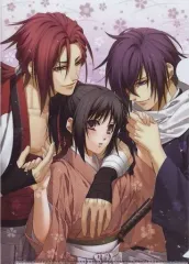 【中古】クリアファイル [単品] 原田左之助＆雪村千鶴＆斎藤一 A4クリアファイル 「Switchソフト 薄桜鬼 真改 銀星ノ抄 スペシャルステラセット」 同梱特典