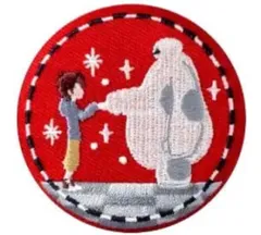 ディズニー Disney Characters 刺繍缶バッジ ビスケット2 ベイマックス