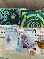 HUNTER×HUNTER 一番くじ イルミ ヒソカ (タオル ラバー ステッカー) まとめ