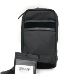 【美品】マスターピース ボディバッグ 01388 黒 ブラック ナイロン レザー