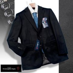 ゼニア Zegna カシミヤシルク ELEMENTS エレメントジャケット80万 